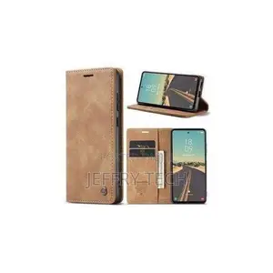 Caseme Flip Wallet Leather With Card Slots for Tecno Spark 40 Pro Plus