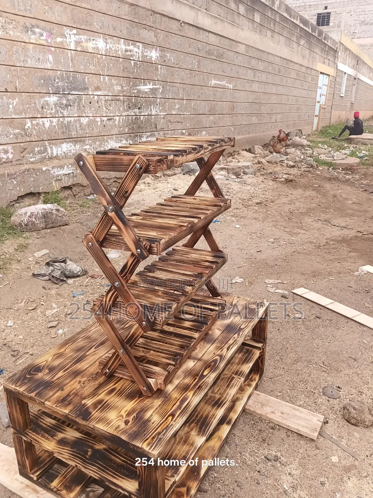 Offer Offer 12 Pairs Rustic Shoe Rack