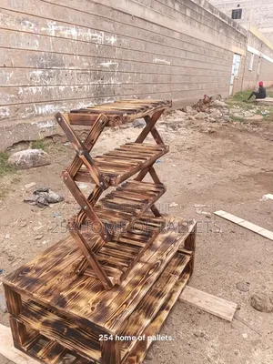 Offer Offer 12 Pairs Rustic Shoe Rack