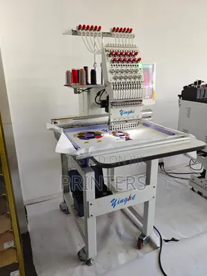 Brand New 1 Head 12 Pin Embroidery Machine for Uniforms,staff Branding