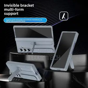 Wristband Intergrated Stand and Tempered Glass for Samsung Z Fold 7