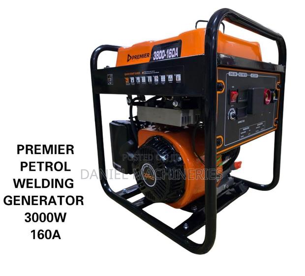 Premier Petrol Welder and Generator 3kva 160amps - main view