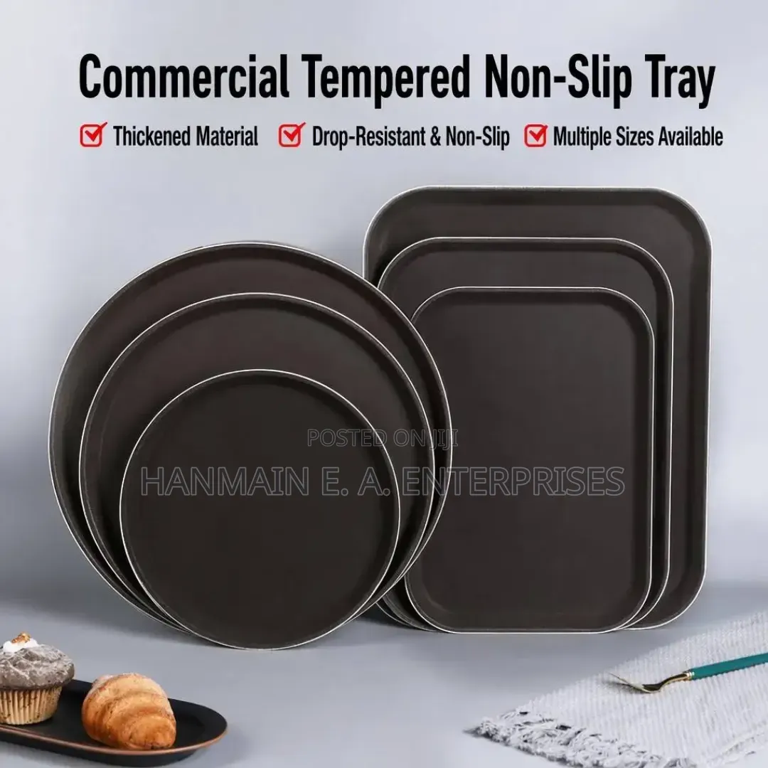 Non Slip Restaurant Serving Tray 41*30.5cm,56*40cm, 65*45cm