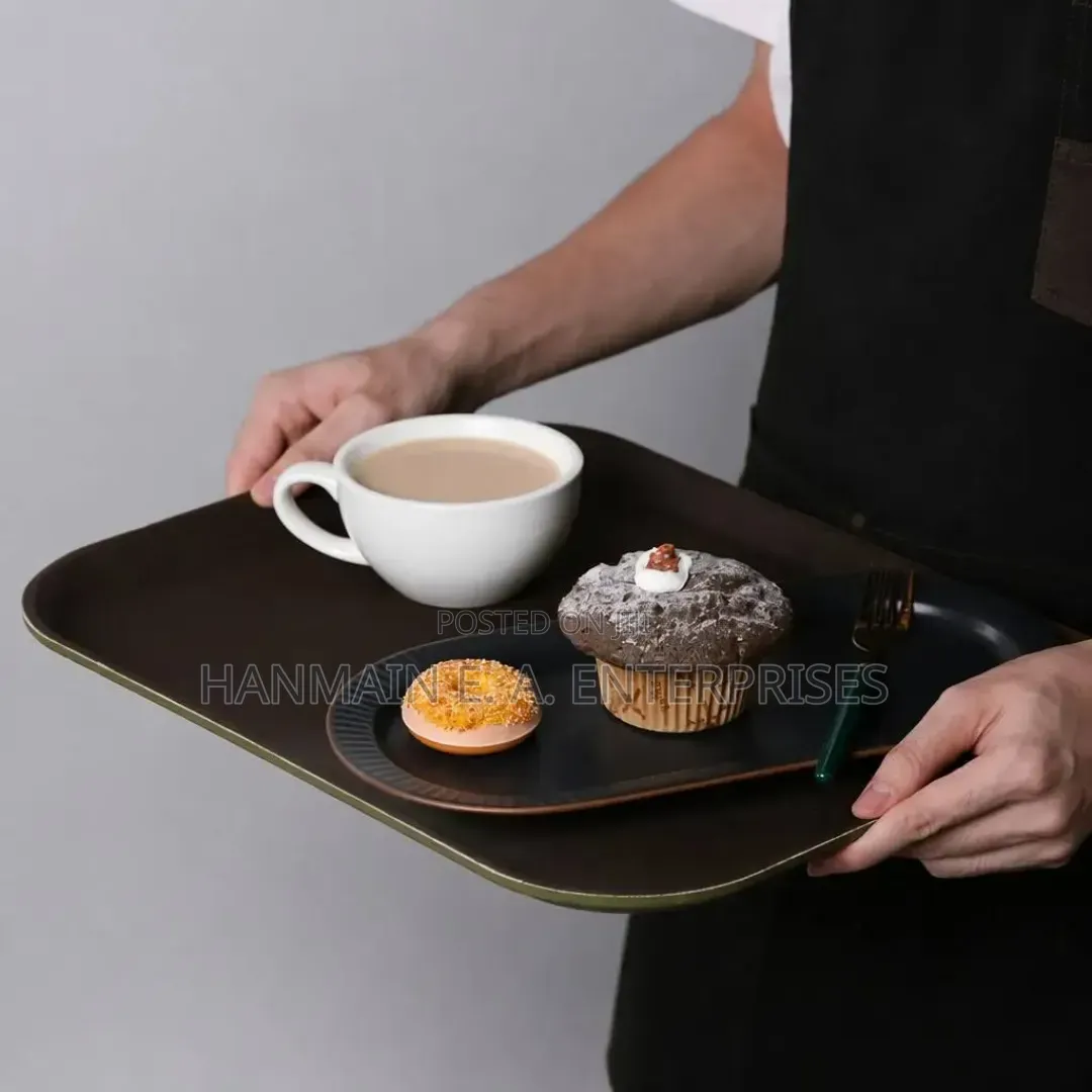 Non Slip Restaurant Serving Tray 41*30.5cm,56*40cm, 65*45cm