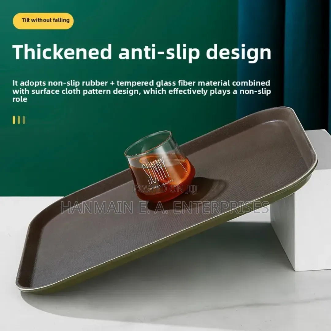 Non Slip Restaurant Serving Tray 41*30.5cm,56*40cm, 65*45cm