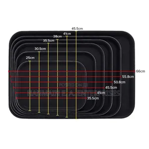 Non Slip Restaurant Serving Tray 41*30.5cm,56*40cm, 65*45cm