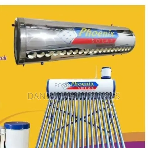 Phoenix Dc Solar Water Heater Non Pressurised 200ltrs Stainless Steel