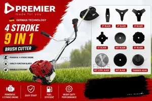 Premier 4 Stroke Brush Cutter 9blades in 1