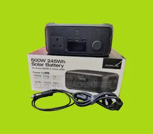 Ecoflow River 3 10ms Ups Inverter Battery 600w 245wh