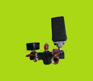 Air Compressor Complete Head Switch and Gauge