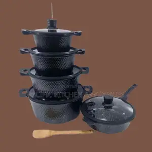 Bosch 11-Piece Premium Granite Cookware Set