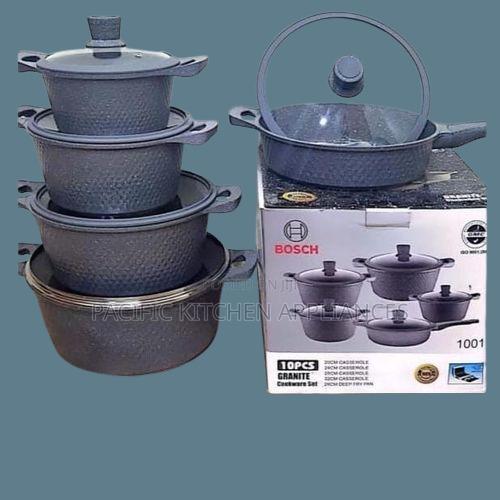 Bosch 11-Piece Premium Granite Cookware Set - thumbnail 2