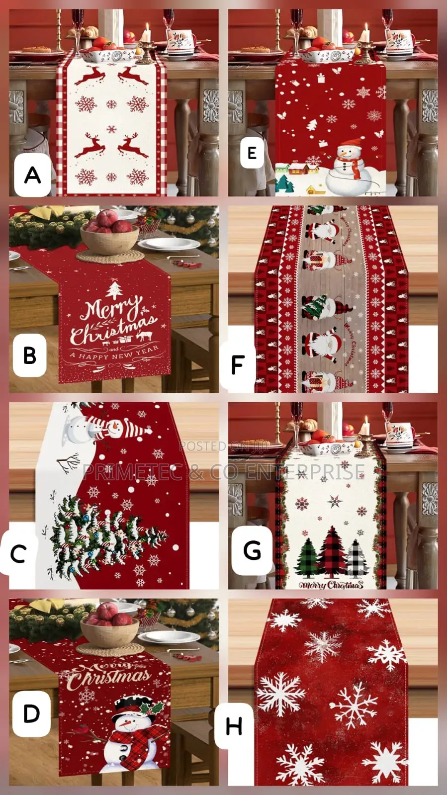 Christmas Table Runners