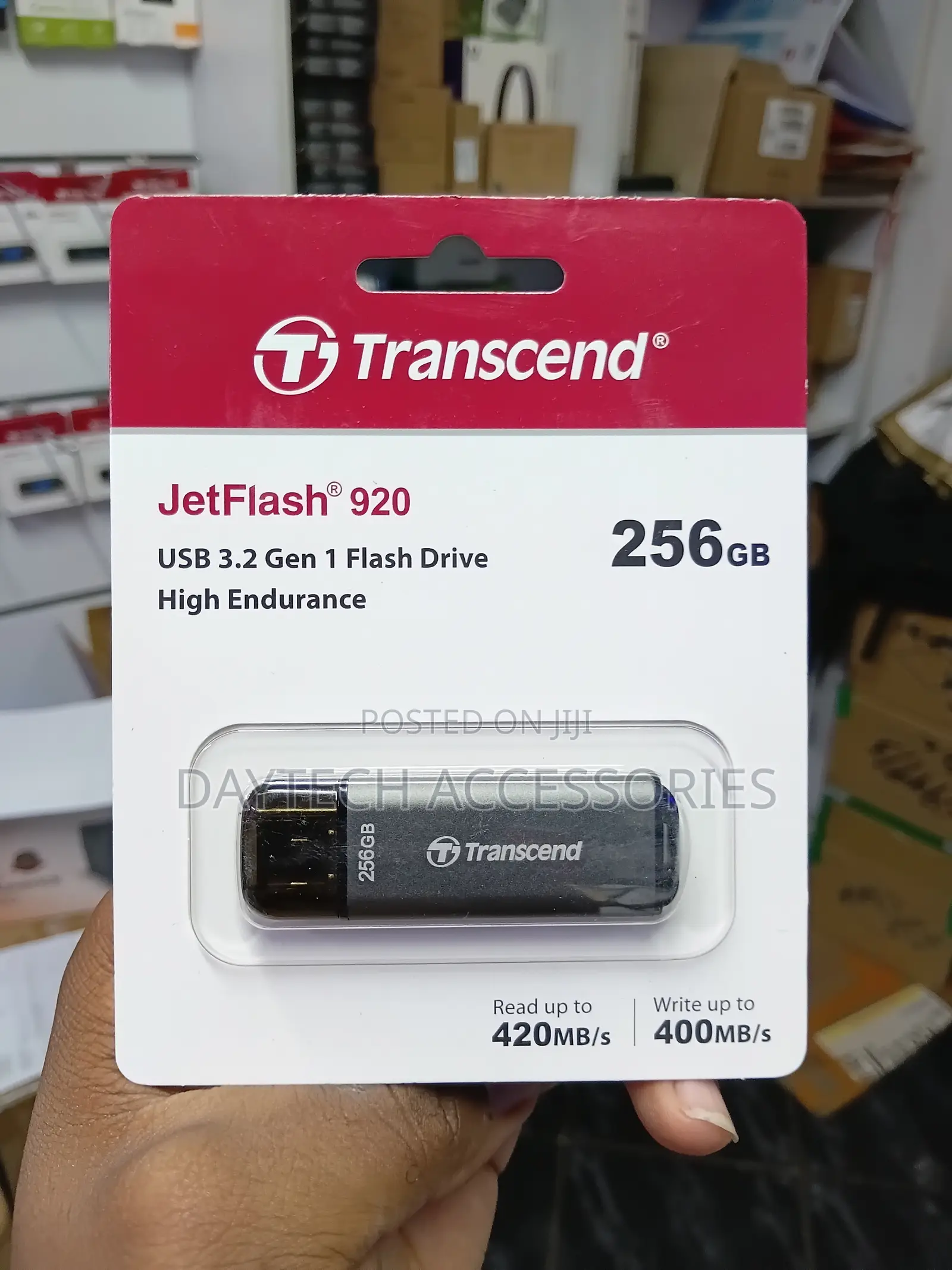 Transcend JetFlash 920 USB Flash Drive (256GB)