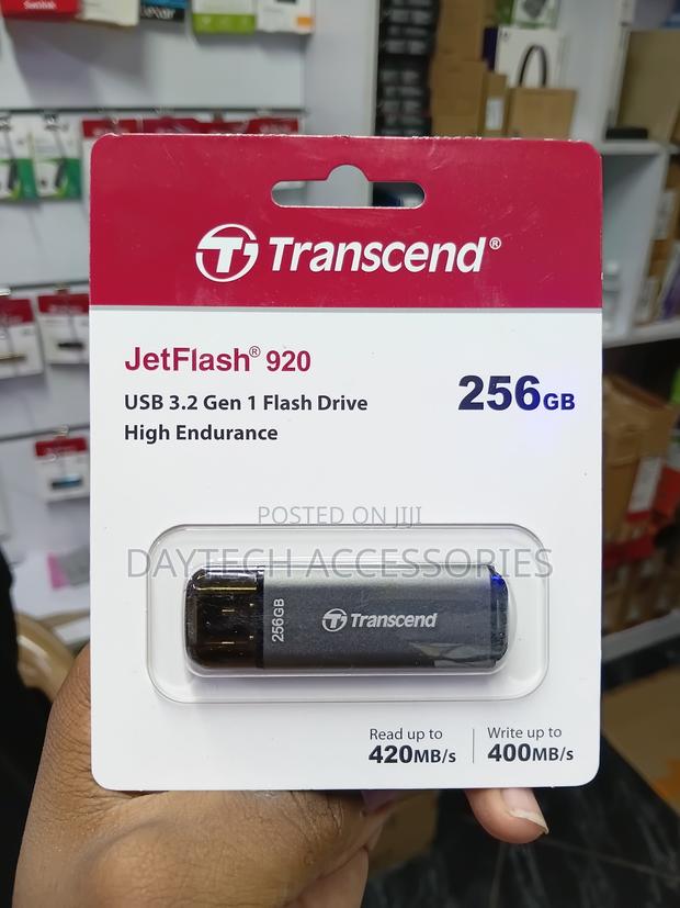 Transcend JetFlash 920 USB Flash Drive (256GB) - thumbnail 2