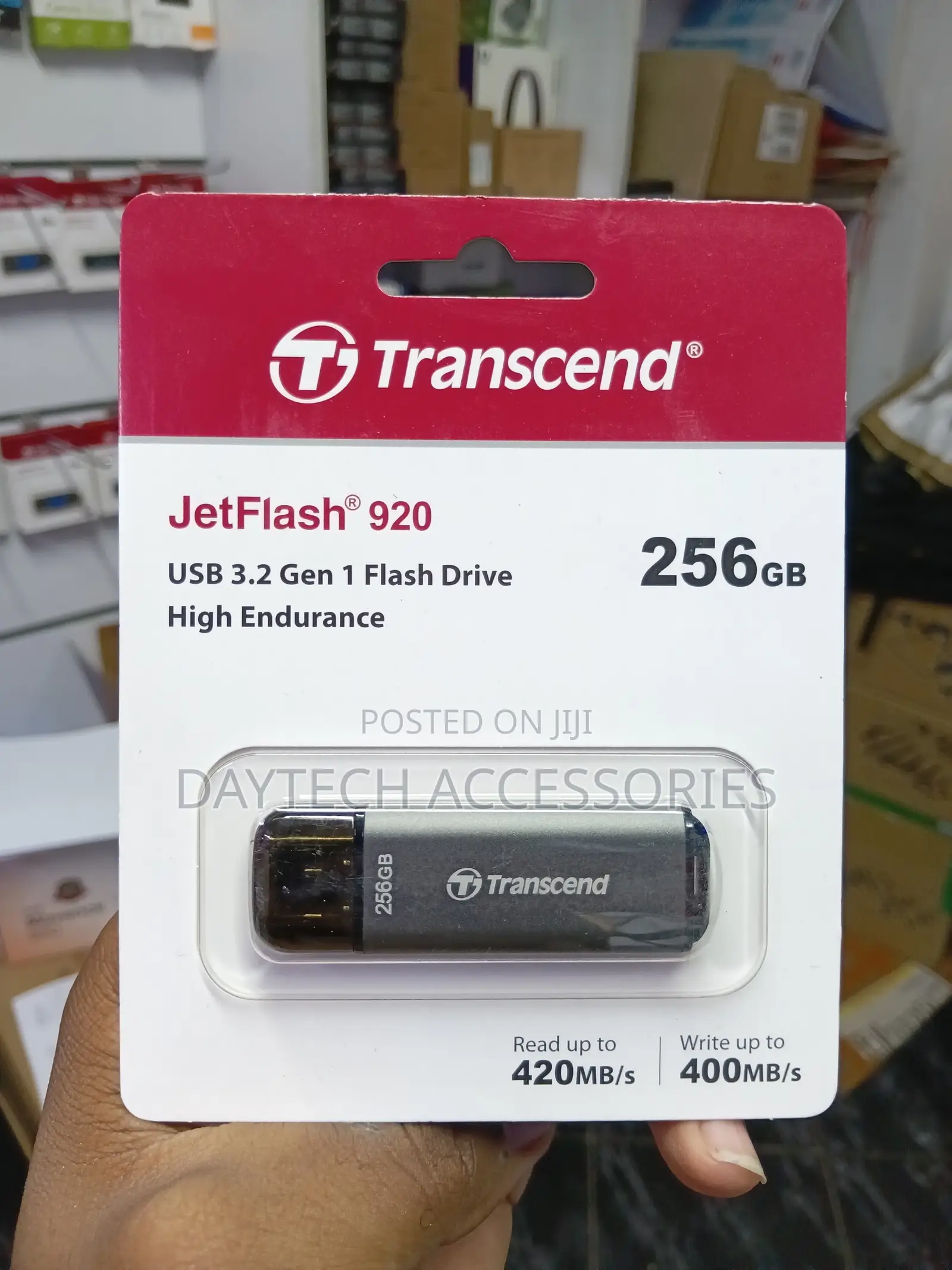 Transcend JetFlash 920 USB Flash Drive (256GB)
