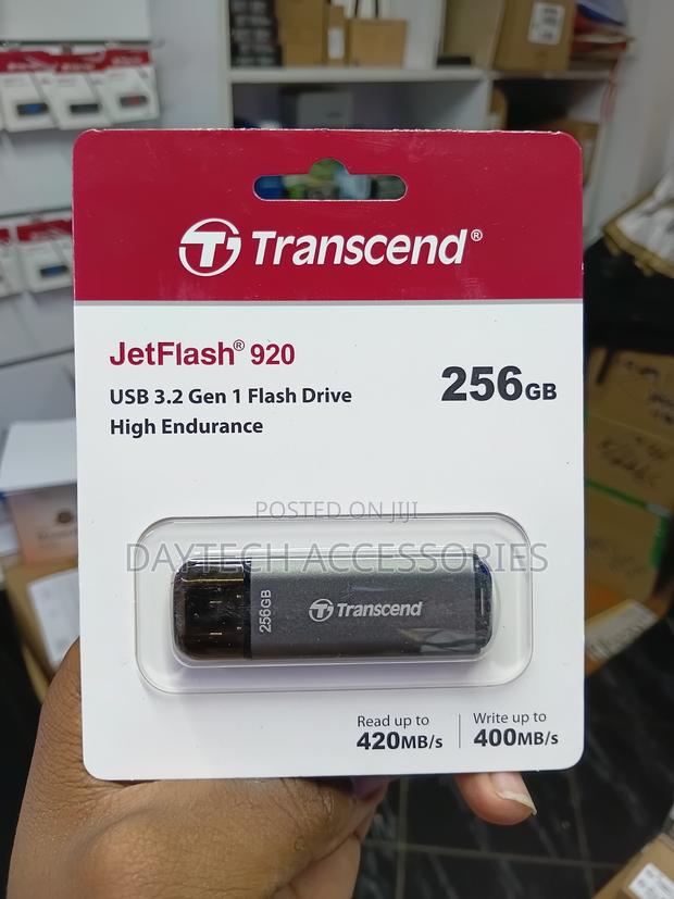 Transcend Jetflash 920 256GB USB 3.2 Pen Drive (TS256GJF920) - thumbnail 2