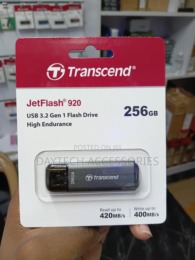 Transcend Jetflash 920 256GB USB 3.2 Pen Drive (TS256GJF920) - thumbnail 3
