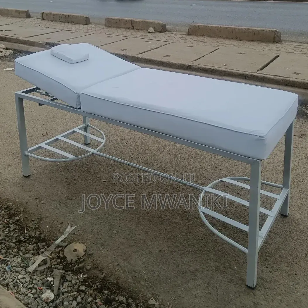 Professional White Massage Bed, Waterproof