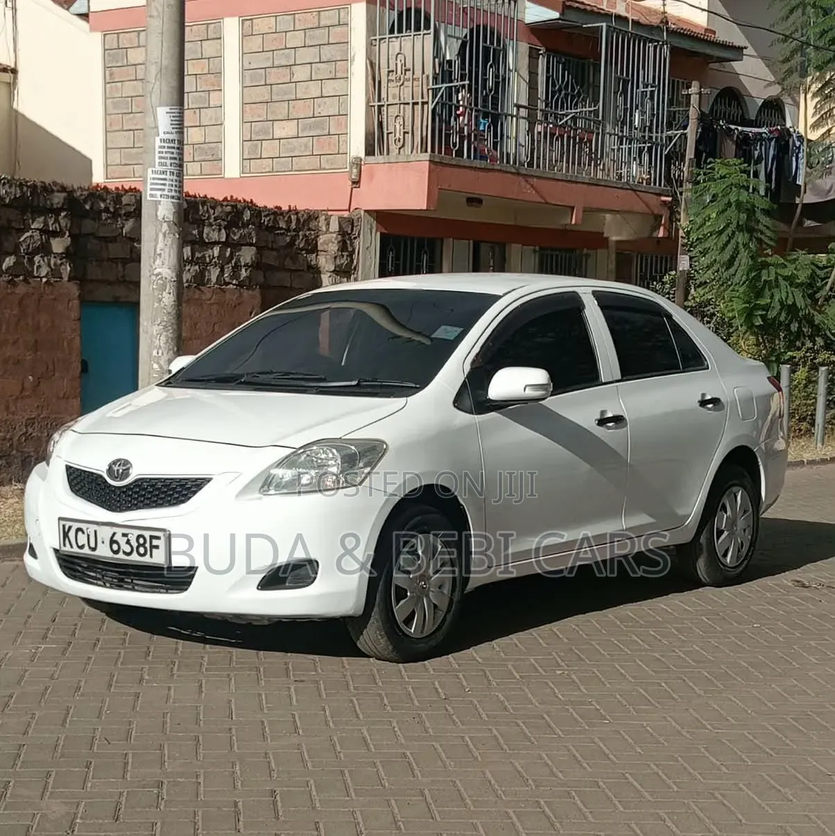 Toyota Belta 2012 White