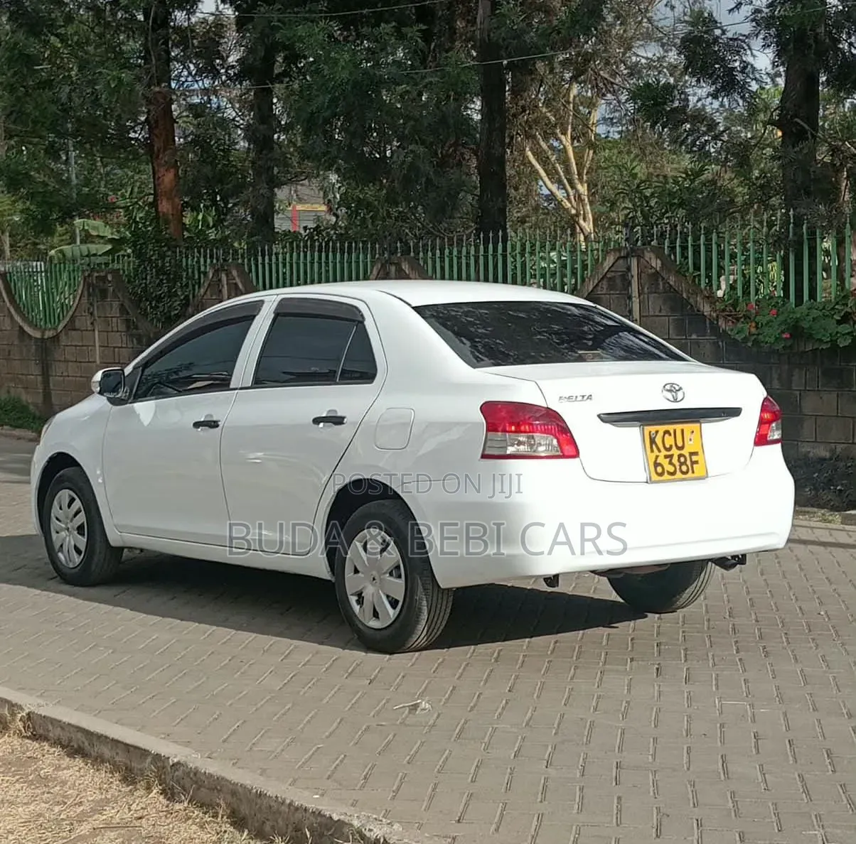 Toyota Belta 2012 White