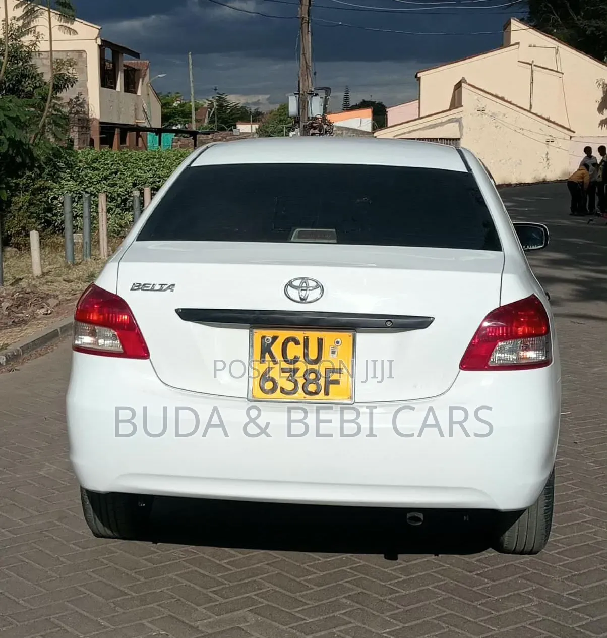 Toyota Belta 2012 White
