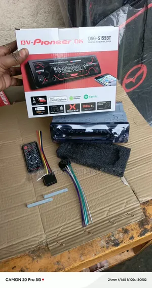 Pioneer Bluetooth Mp3 Player and Car Stereo System
