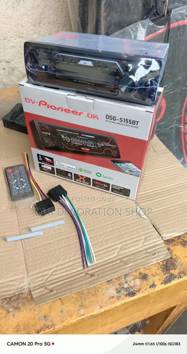 Pioneer Bluetooth Generic Car Radio With Remote Control Wiring Harness - thumbnail 2