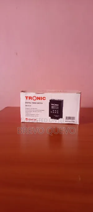 Tronic EM DT25 Digital Programmable Timer Switch