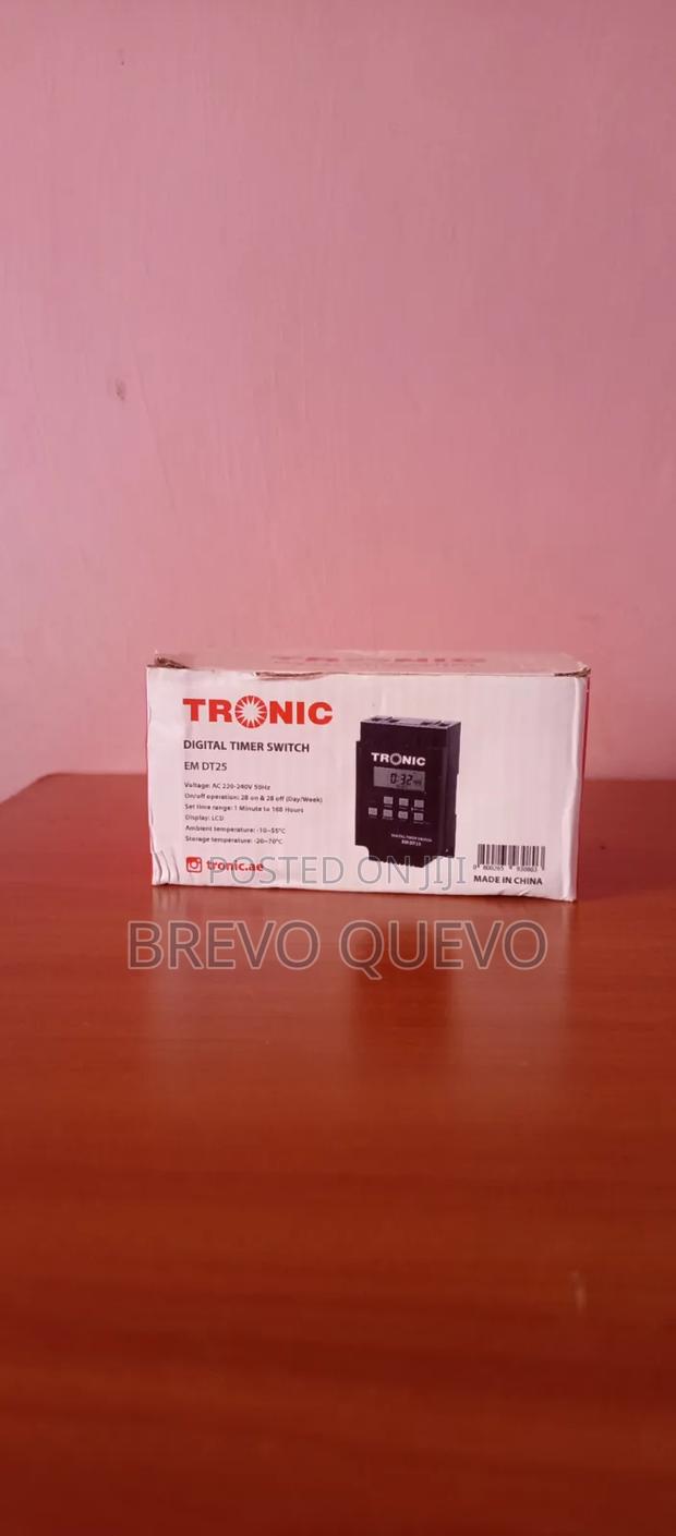 Tronic EM DT25 Digital Programmable Timer Switch - thumbnail 3