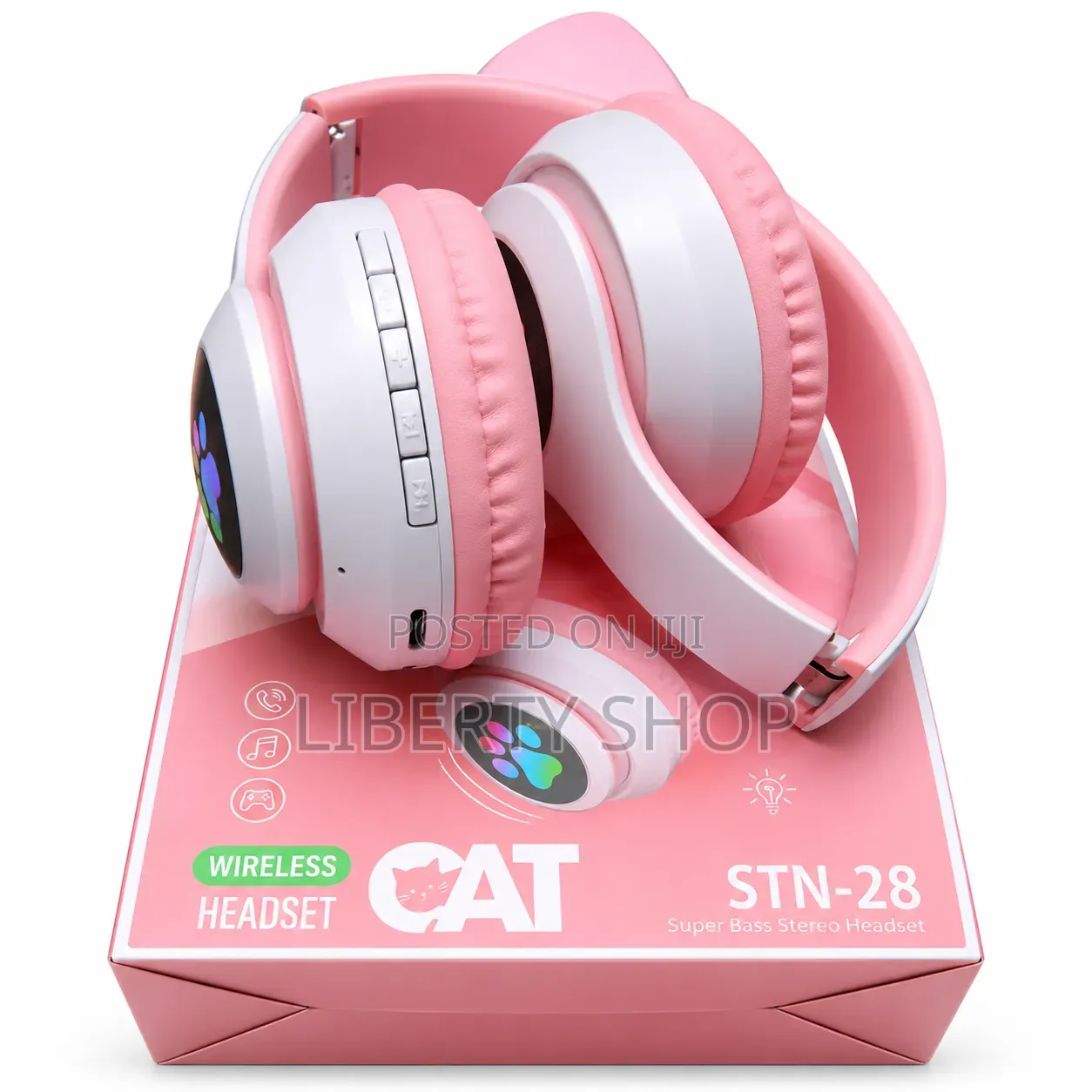 Kid Wireless Headset (Cat Ears)