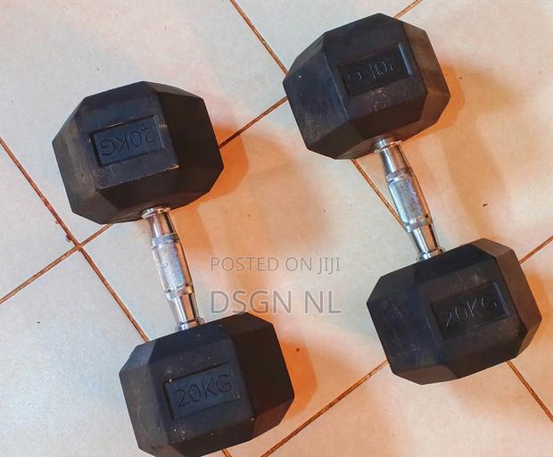 20KG Dumbbells Pair - thumbnail 3
