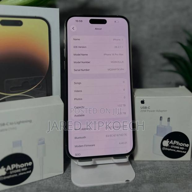 Apple iPhone 14 Pro Max 1 TB Gold - main view