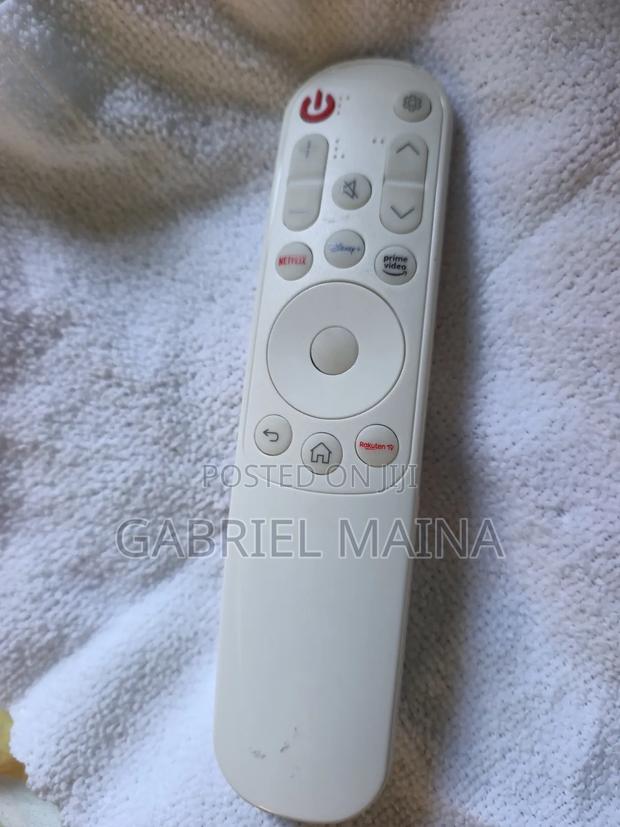 Original LG StanbyME/CineBeam Remote Control(Model:AKB)White. - main view