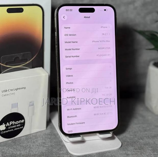 Apple iPhone 14 Pro Max 128 GB Gold - thumbnail 2
