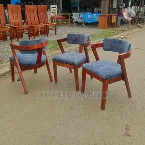 Mahogany Dinning Chairs, Restaurant or Reception, Grey 