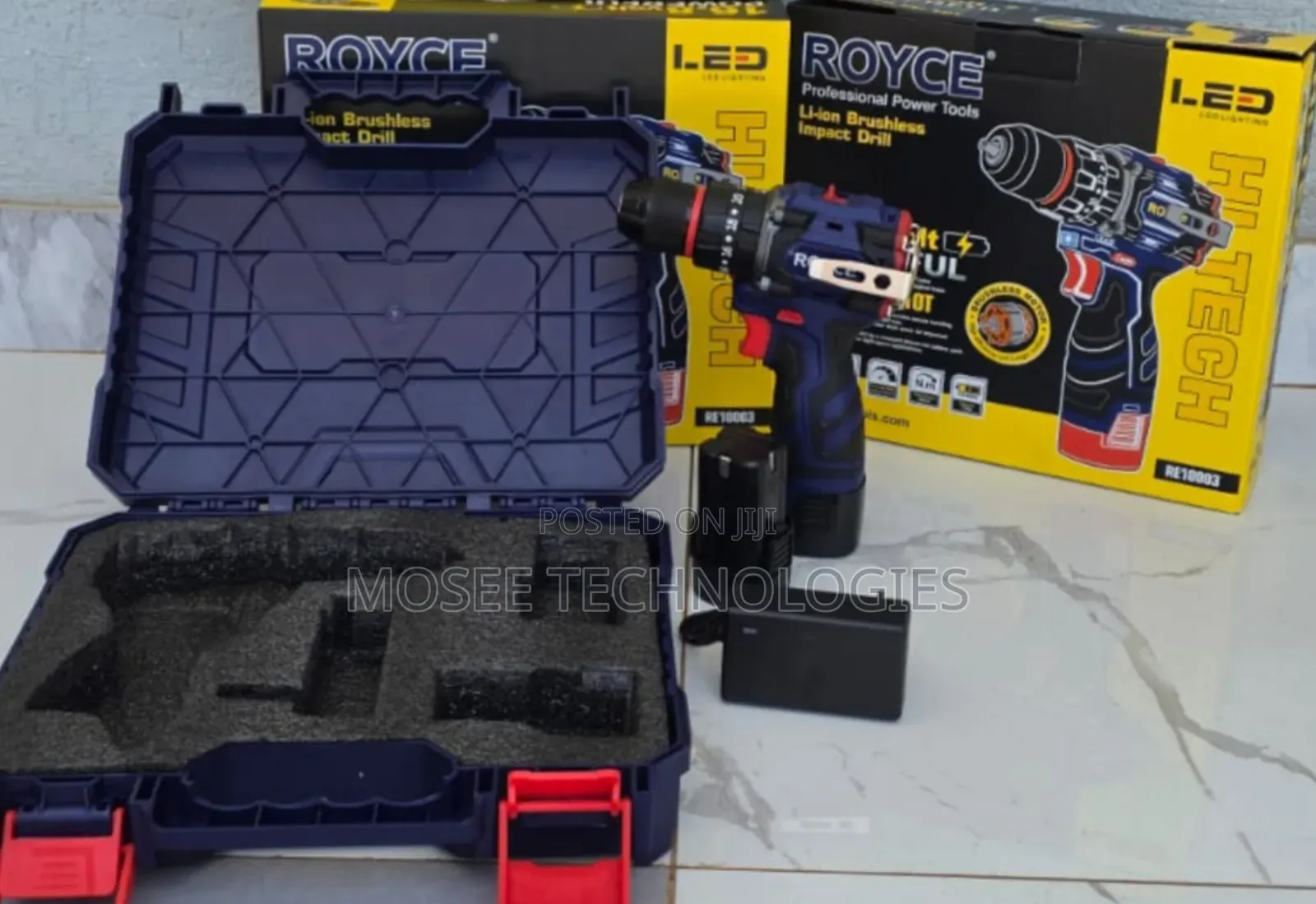 Royce Heavy-Duty Brushless Cordless Drill
