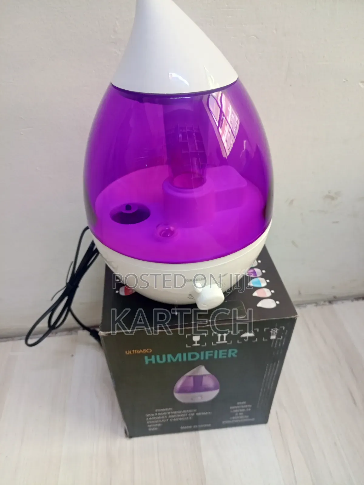 2.6L Aromatherapy-Compatible Ultrasonic Humidifier