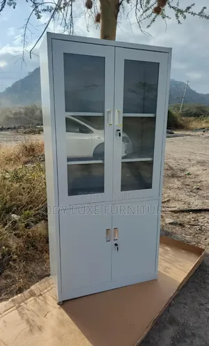 Office Cabinet/Glass Door Filing Storage Cabinet