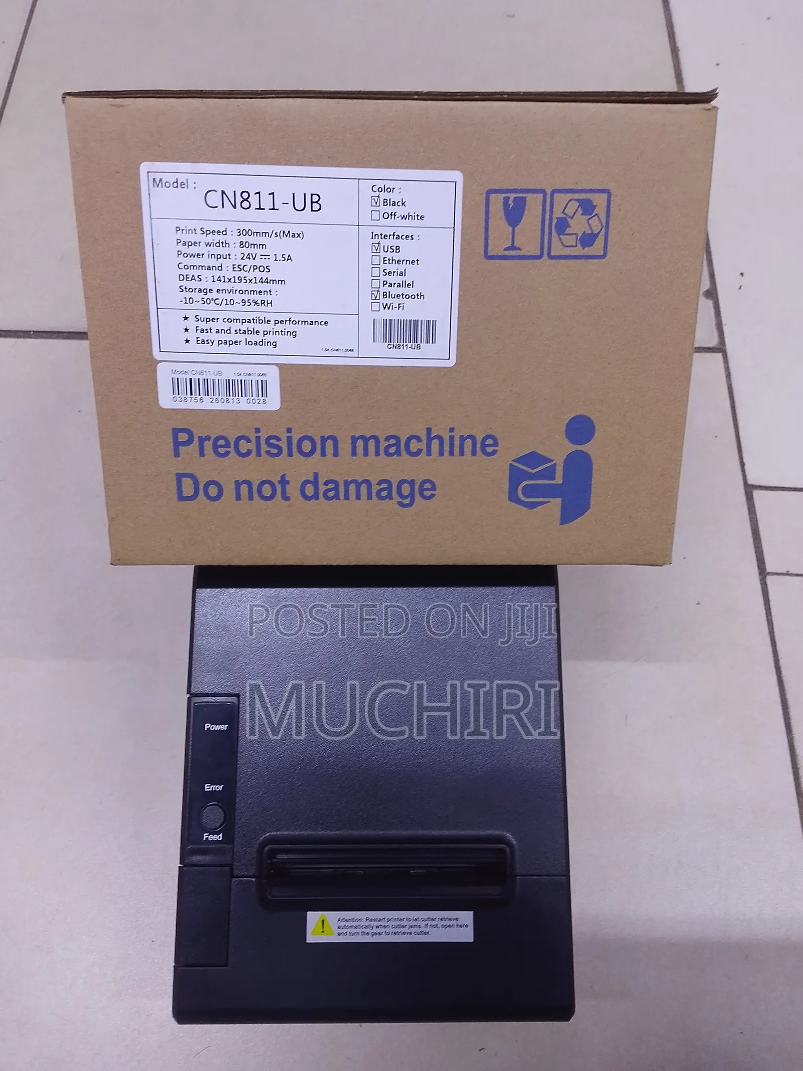 CN811UB USB Bluetooth Billing Machine
