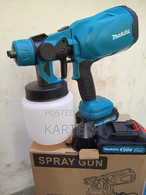 Makita Battery-Powered Portable Paint Sprayer for Home Use