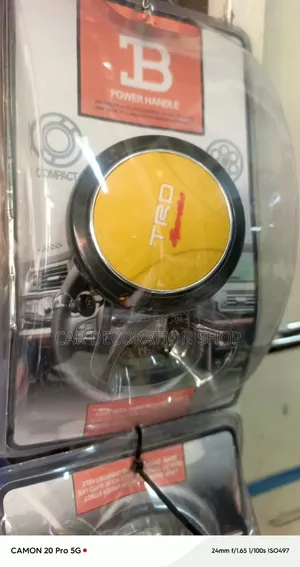 Universal Steering Wheel Clip on Power Handle Spinner Knob