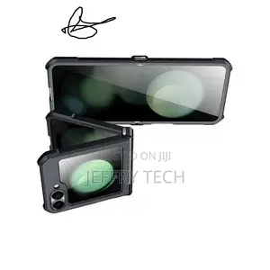 Anti Yellowing Clear Acrylic Case With Black Edges for Samsung Z 7FE