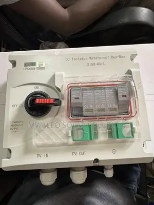 DC Isolator Water Proof Bus-Box