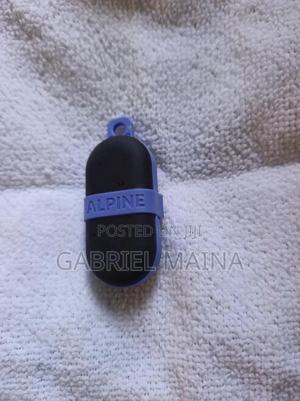 Alphine Hearing Protection, Travel and Storage Case - Blue/Black