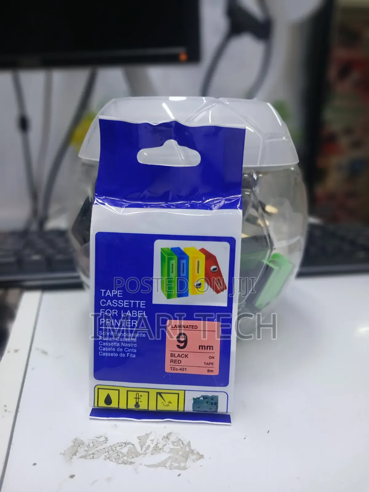 Casio 9 Mm Labelling Tape Cartridge Compatible