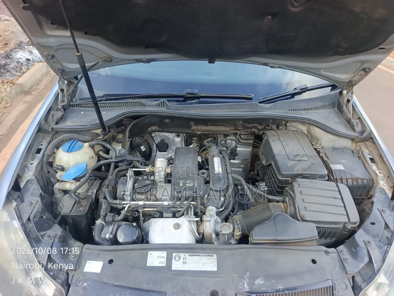 Volkswagen Golf 2012 Blue