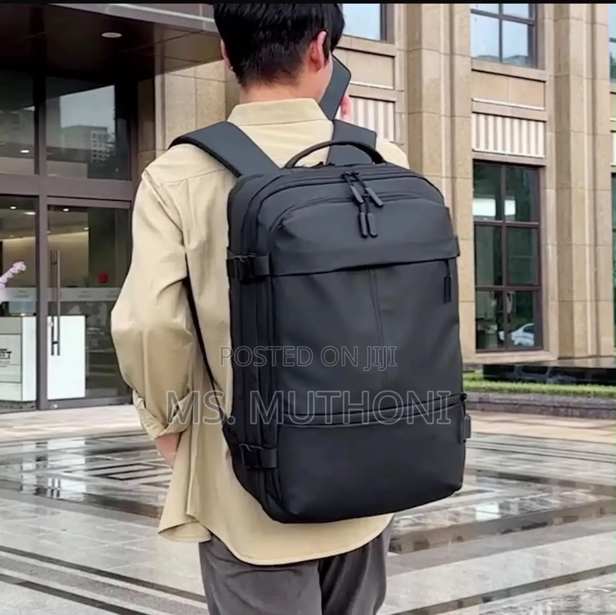 Large Size Multifunctional Expandable Unisex Backpack