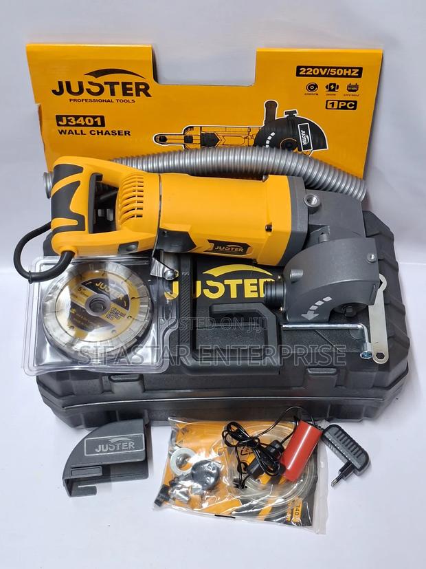JUSTER Wall Chaser Machine J3401 2400W 125mm - Wall Groove Cutter