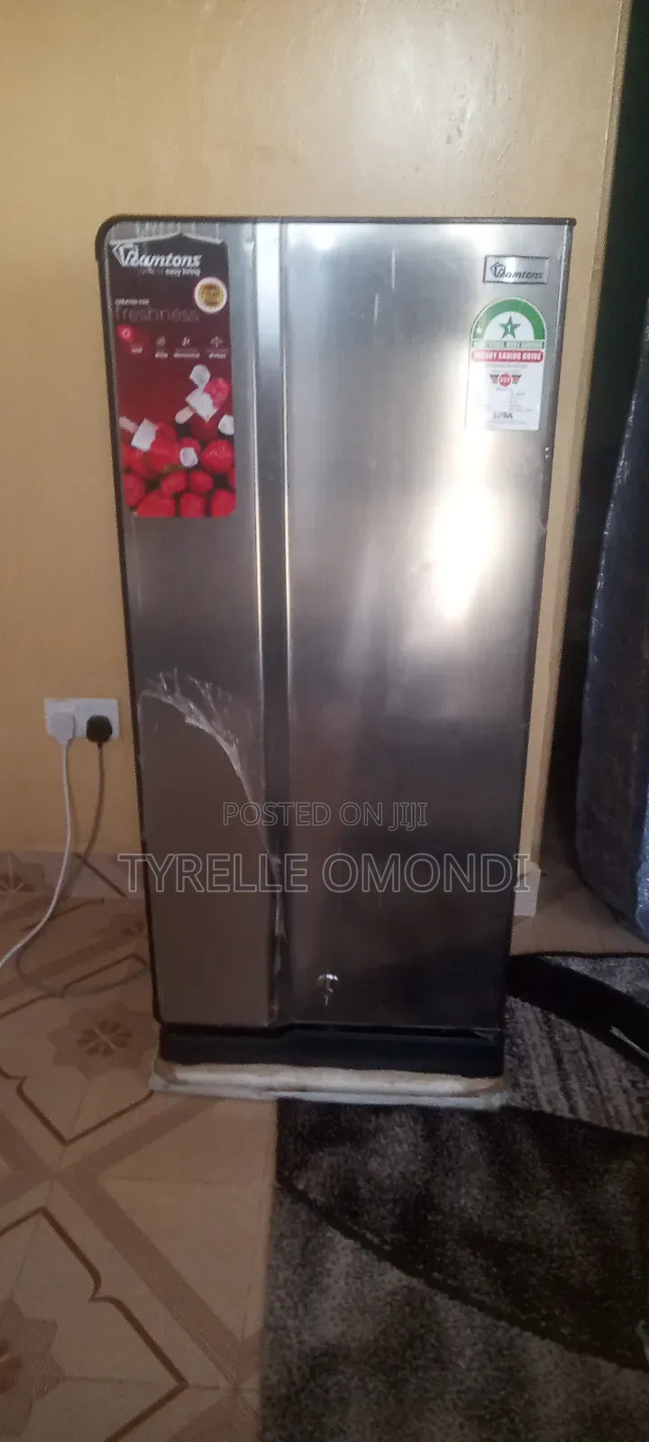 Used Ramtons Silver Fridge for Sale – Good Condition